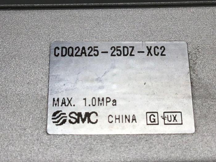 Used SMC Pneumatic Cylinder CDQ2A25-25DZ-XC2 #121206