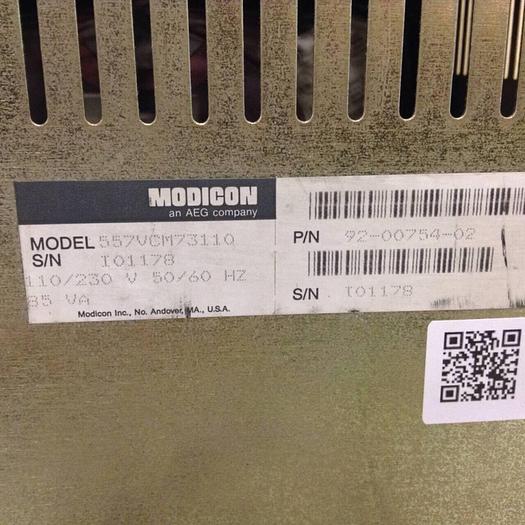 Used MODICON Operator Interface 557VCM73110 Used