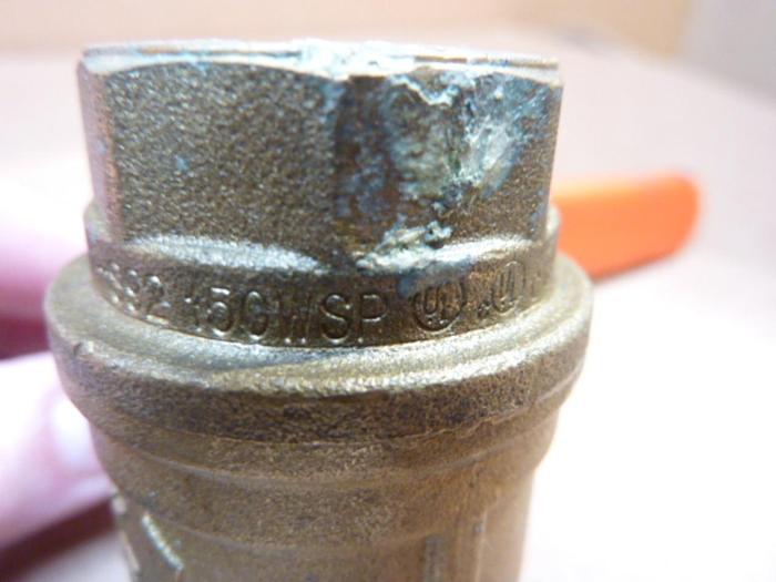 Used DYNAQUIP Ball Valve 150 WSP 600 CWP #40609