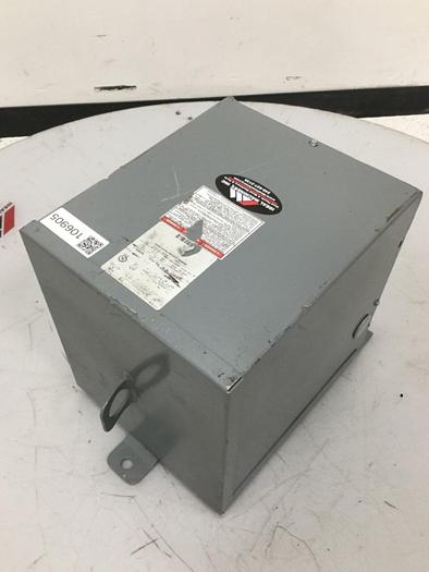 Used SQUARE D 5 kVA Transformer 5S1F #106905