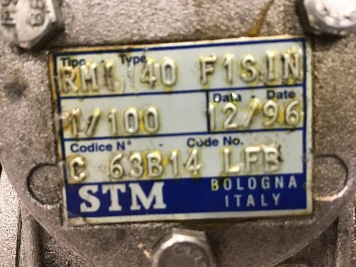 Used LEESON ELECTRIC CO Gearmotor CIM34D30NC3A Used