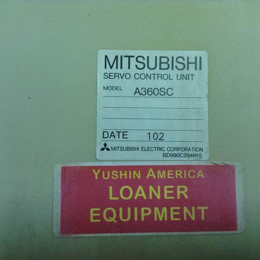 Used MITSUBISHI Servo Control Unit A360SC #85427