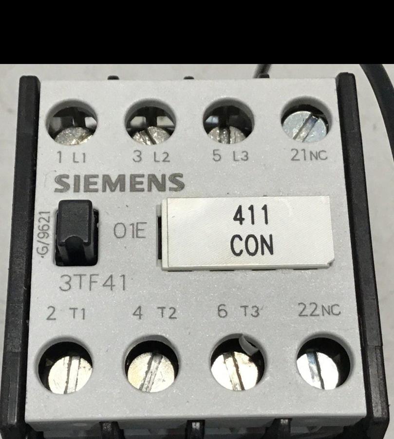 Used SIEMENS Contactor 3TF4101-0A USED