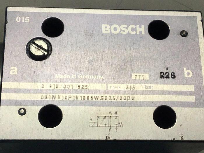 Used BOSCH Hydraulic Valve 0 810 001 825 #132185
