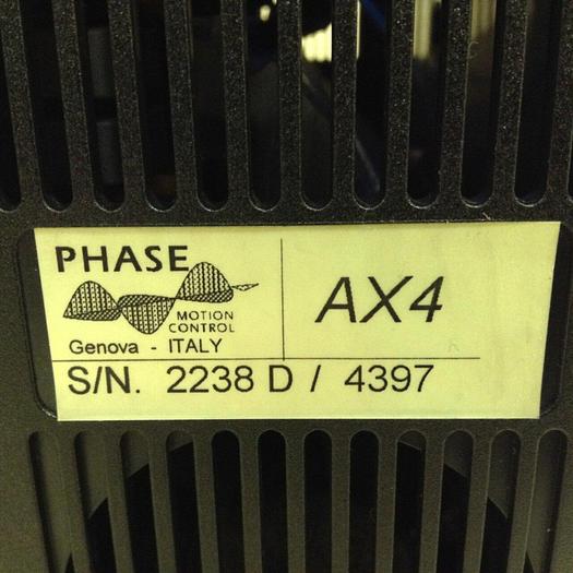 Used PHASE MOTION CONTROL Brushless Motor Control AX4 AX-4 USED