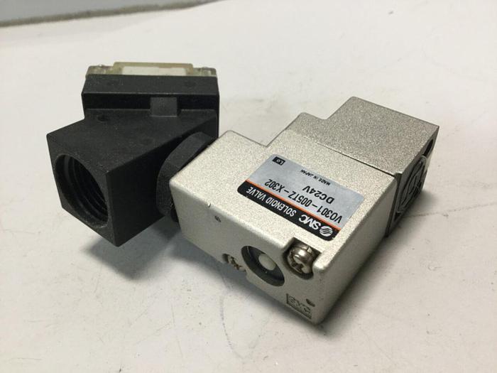 Used SMC Solenoid Valve V0301-005TZ-X302 #104862