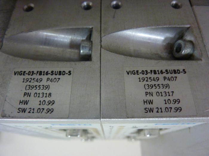 Used FESTO Control Block w/ Valves IFB8-03 #52805