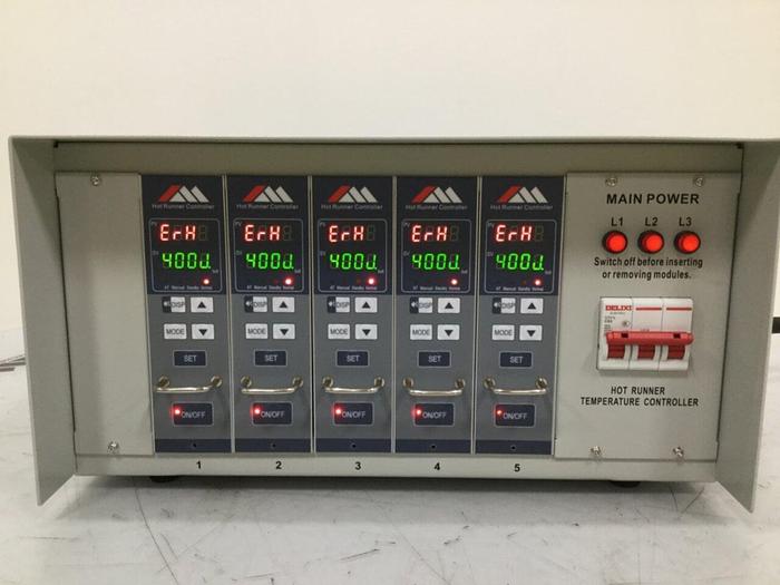 Used METAL FABRICATOR 5 Zone Hot Runner HRMF-05-A1