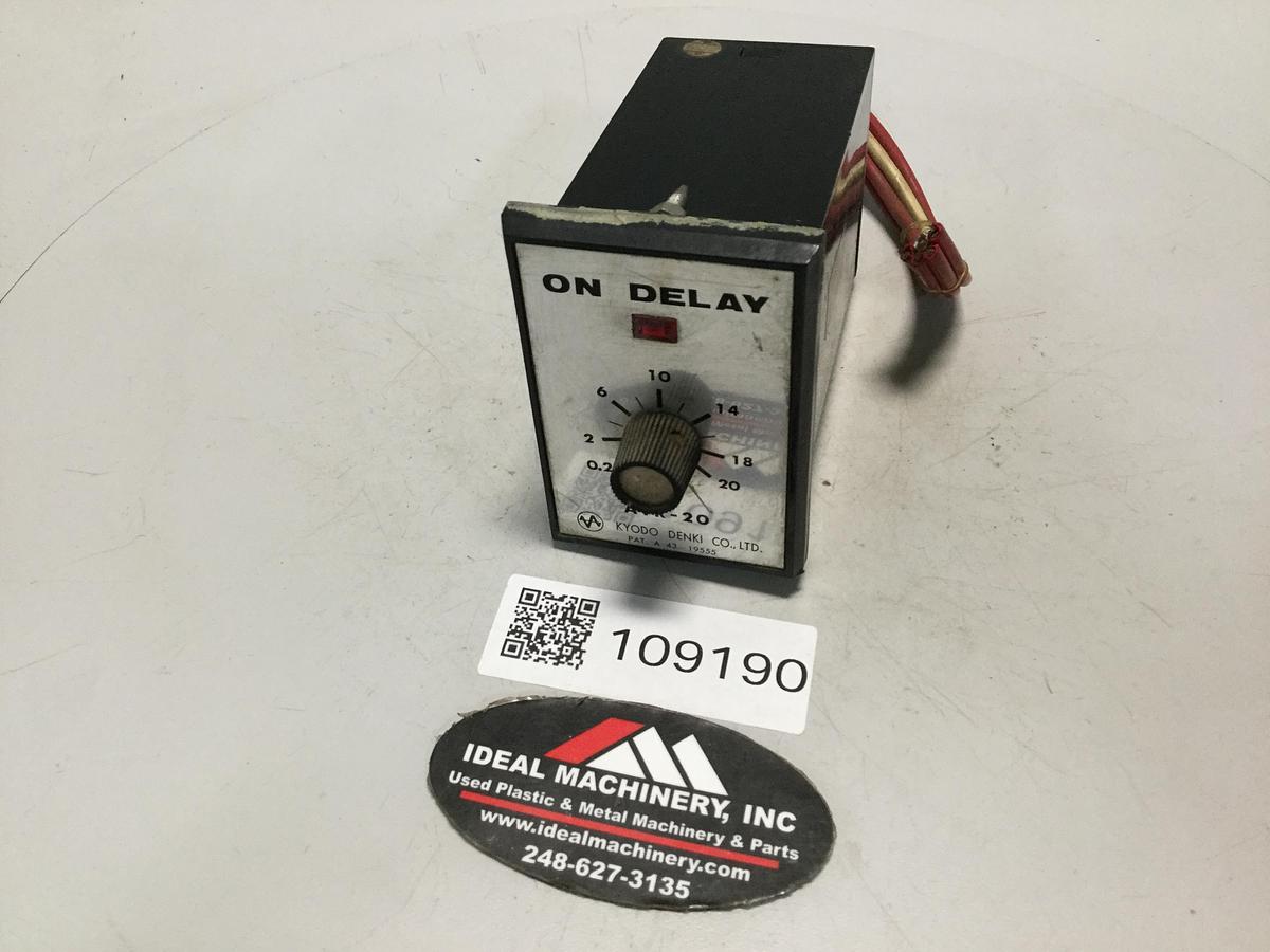 Used KYODO DENKI On Delay Timer ATR-20 Used