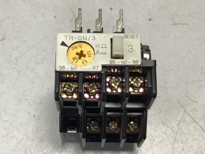 Used FUJI ELECTRIC Overload Relay TR-ON/3 4NROAC Used