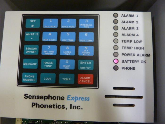 Used PHONETICS Monitoring System CONTROL472 #52472