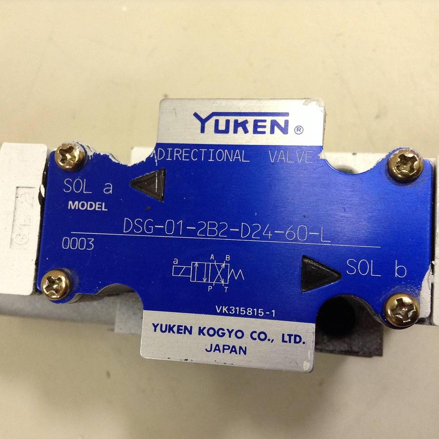 Used YUKEN Directional Valve DSG-01-2B2-D24-60-L USED