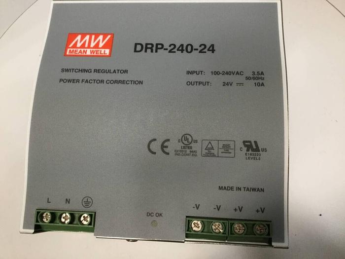 Used MEAN WELL Power Supply DRP-240-24 #92482