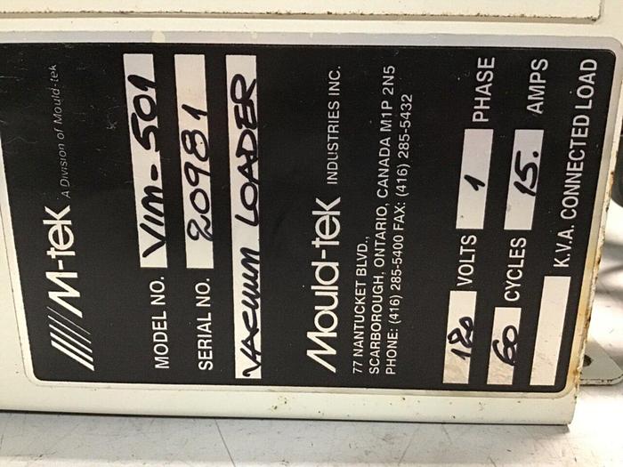 Used MOULD TEK VIM Loader Control VIM-501 #138374