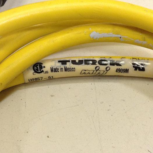 Used TURCK ELEKTRONIK Mini-Fast Cable RKM 50-4M/S1551 #75992