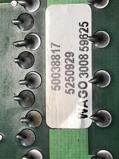 Used WAGO Circuit Board 50038817 #143865