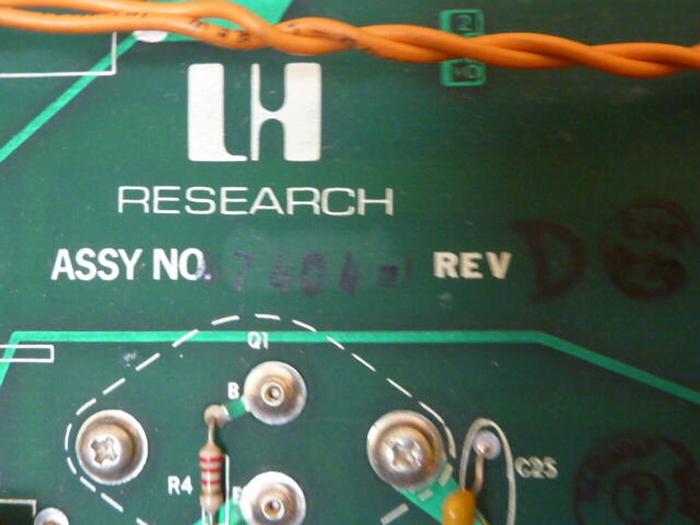 Used LH RESEARCH Circuit Board 47404-1 #37463