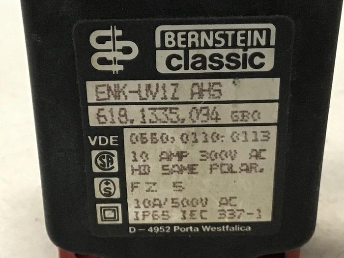 Used BERNSTEIN Limit Switch ENK-UV1Z AHS Used