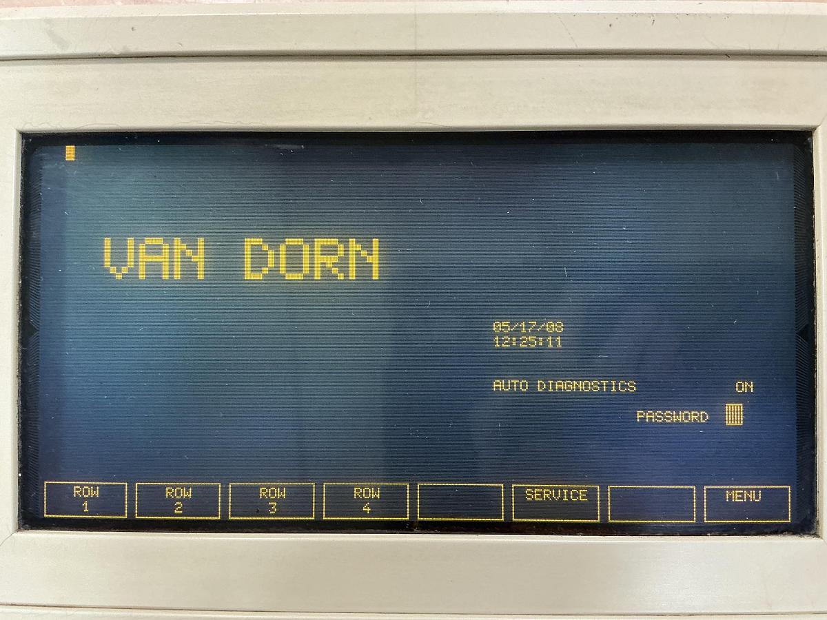 Used VAN DORN OP 398K Pathfinder Operator Control 6ES5398-0KB12 USED #151653