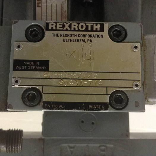 Used REXROTH Valve 4WRZ16W1-150-50/6 Used