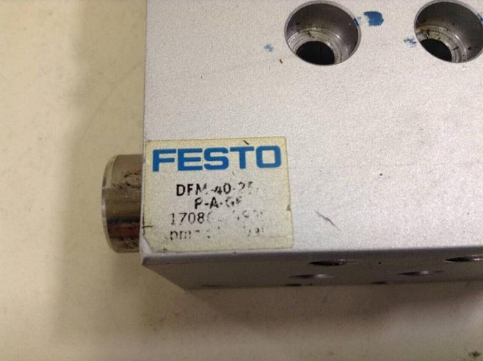 Used FESTO Pneumatic Cylinder DFM-40-25-P-A-GF #70379