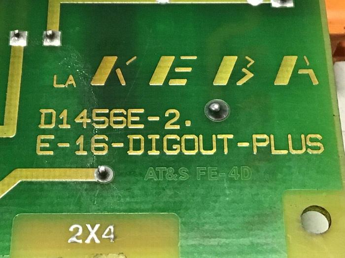 Used KEBA Engel Output Board E-16-DIGOUT-PLUS D1456E-2 Used