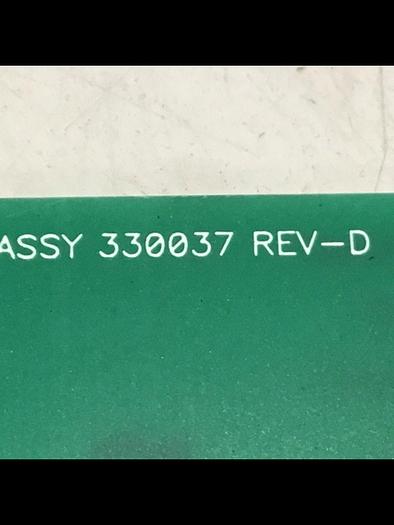 Used VAN DORN DC Input Board 330037 PC330-037 Used