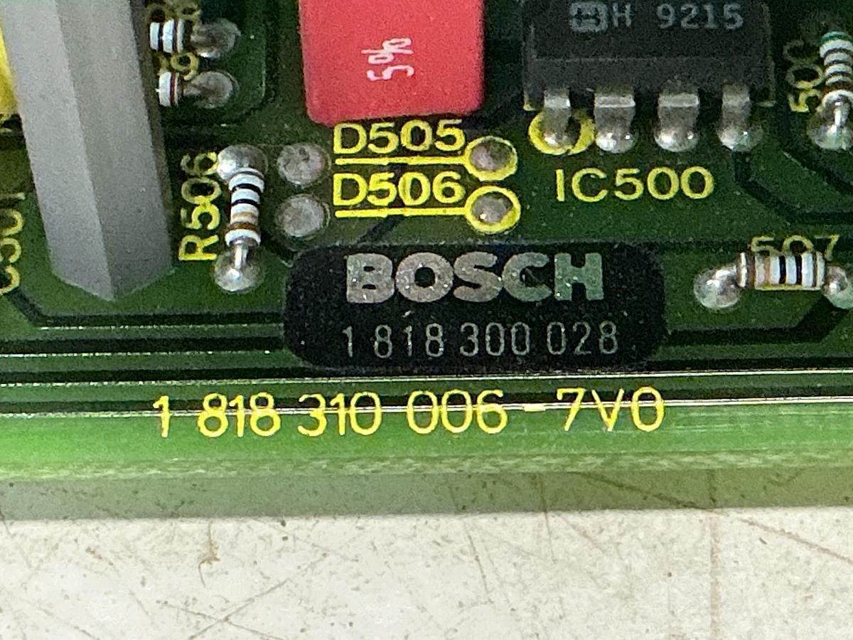 Used BOSCH 0 811 405 028