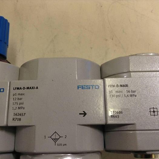 Used FESTO Regulator HE-D-MAXI REGULATOR #70598