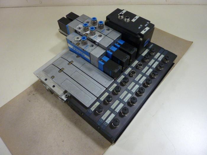 Used FESTO Control Block / Valve Terminal IFB8-02 #52779