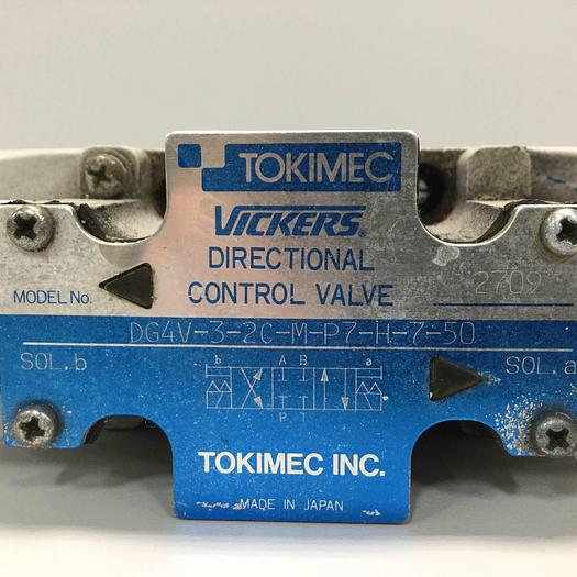 Used VICKERS Tokimec Directional Control Valve DG4V32CMP7H750 Used