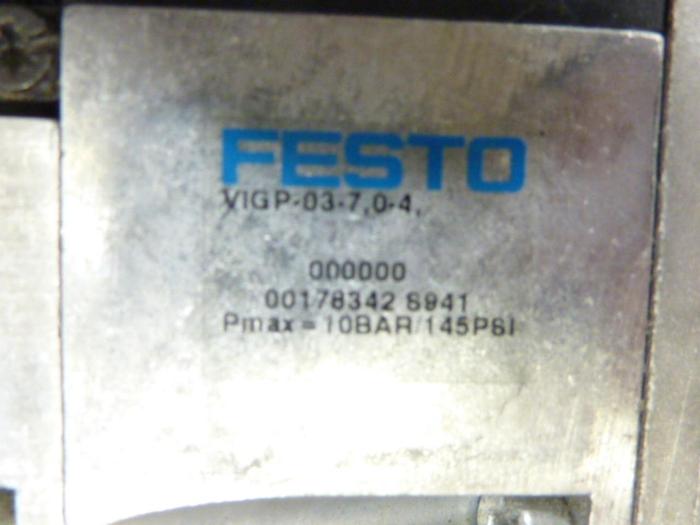Used FESTO Control Block / Valve Terminal IFB13-03 Used