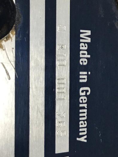 Used BOSCH Directional Control Valve 0 810 001 265 #132095