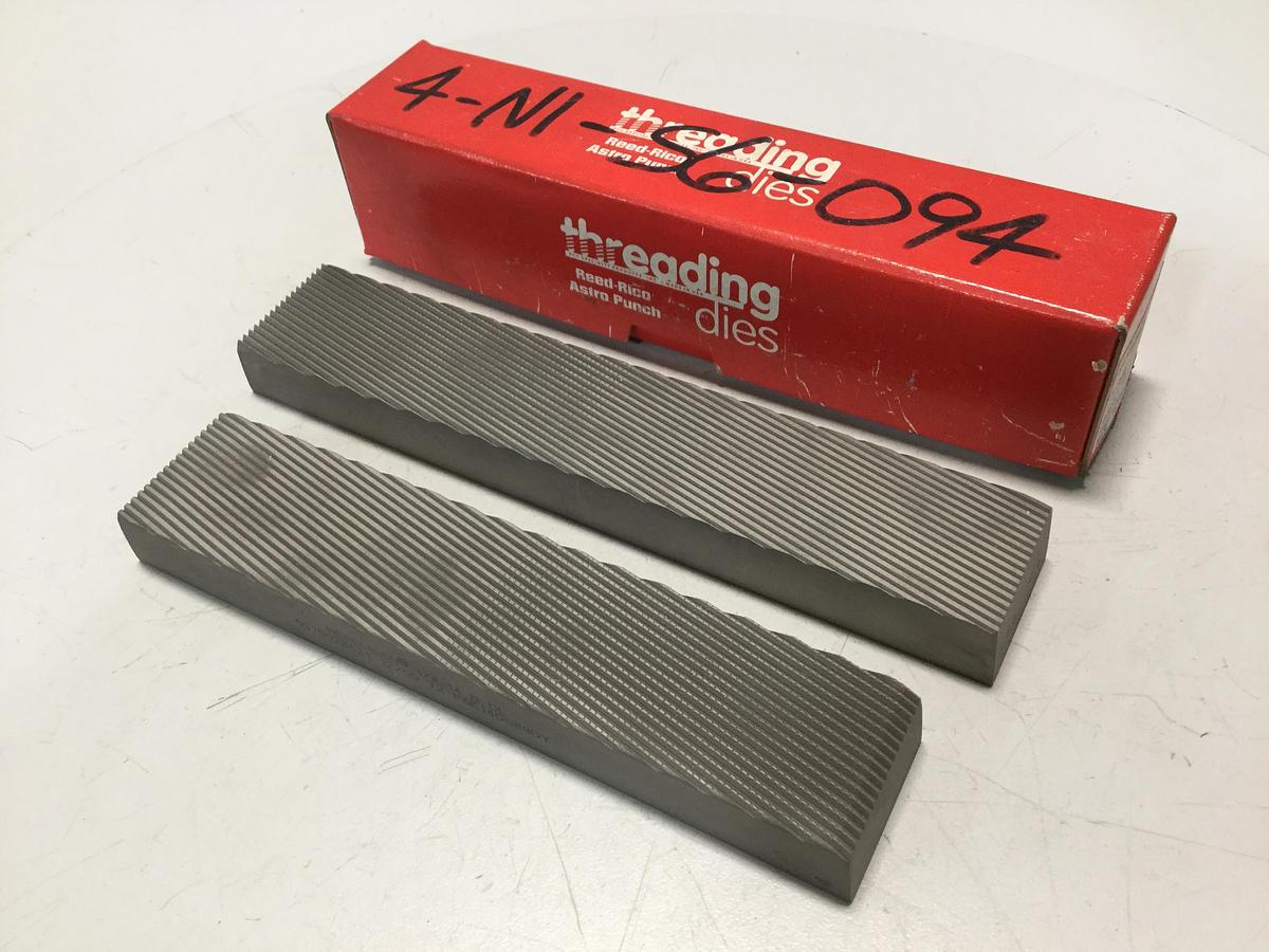 Used REED RICO Threading Dies 4-N1-S6-094 (RR) USED