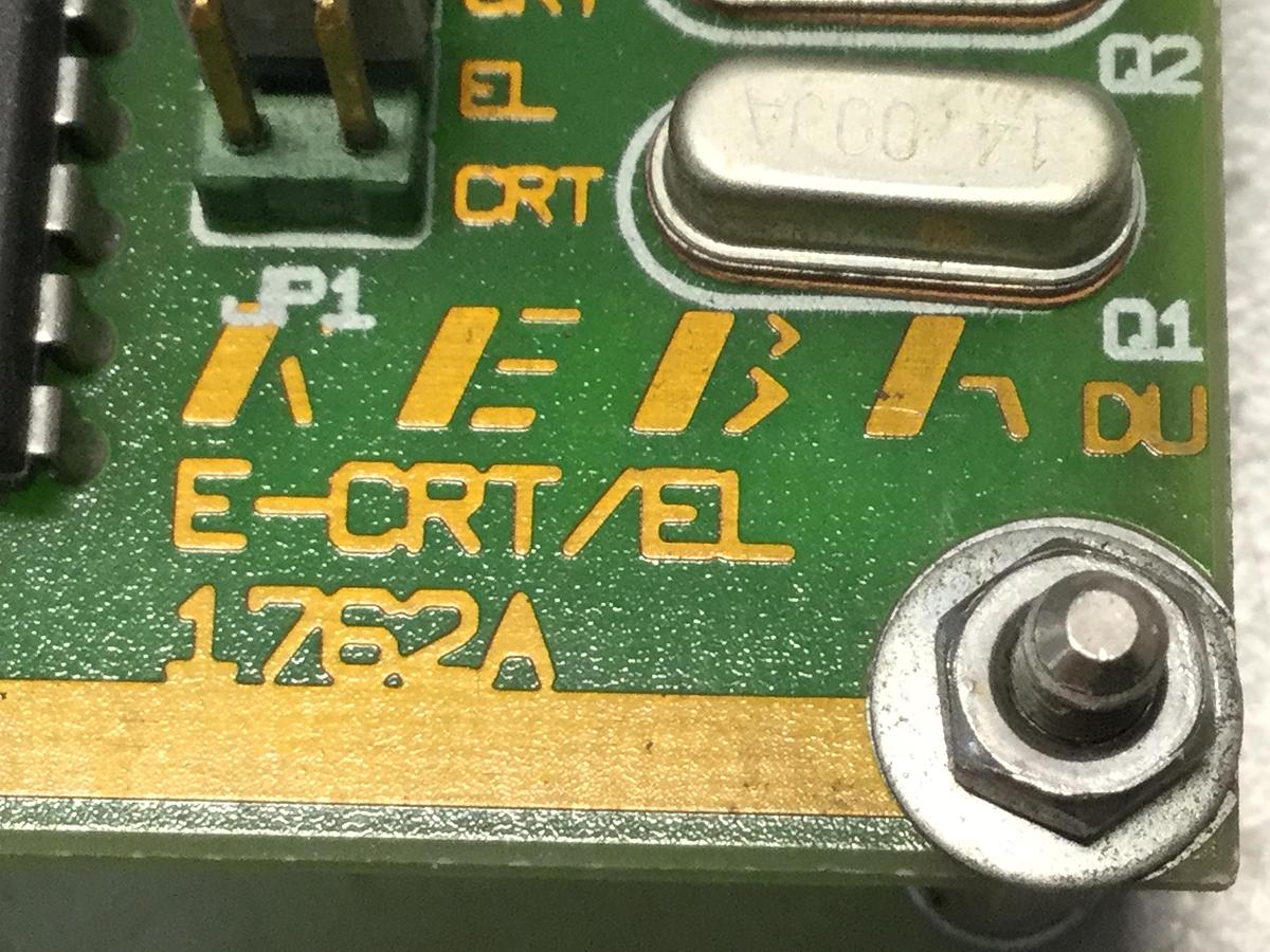Used KEBA Circuit Board E-CRT/EL 1762A #103189