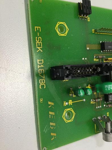 Used KEBA Control Board E-SEK D1678C #100883