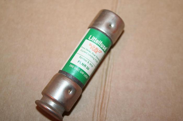 Used LITTELFUSE 50 Amp Fuse FLNR-50 Used