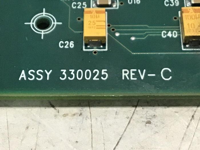 Used VAN DORN Analog Circuit Board 330025 PC330-025 Used