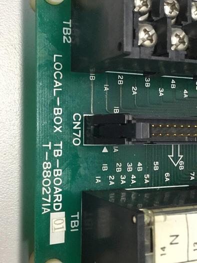 Used JSW Switch Panel Interface Board T-880271A #100934