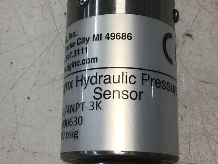 Used RJG INC. Pressure Sensor LS-H-1/4NPT-3K USED