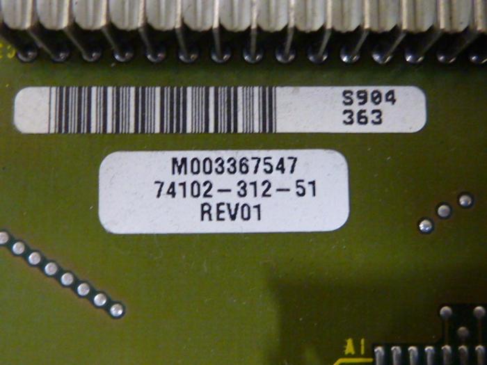 Used ALLEN BRADLEY Circuit Board 74102-312-51 #52997