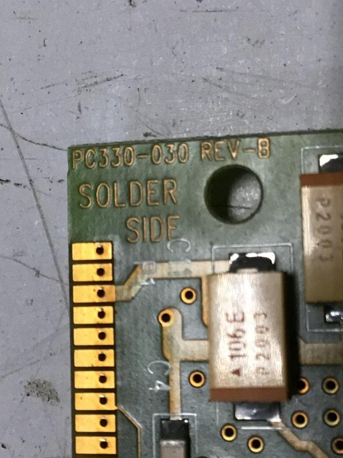 Used VAN DORN Temperature Circuit Board PC330-021 330-021 #141343
