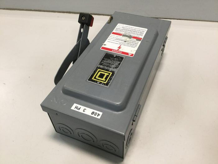 Used SQUARE D Safety Switch 40274-855-02 #109260