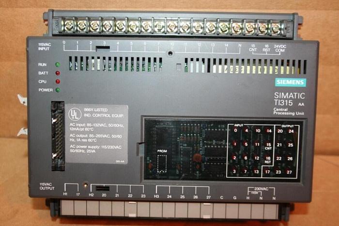 Used SIEMENS Central Processing Unit T1315-AA Used