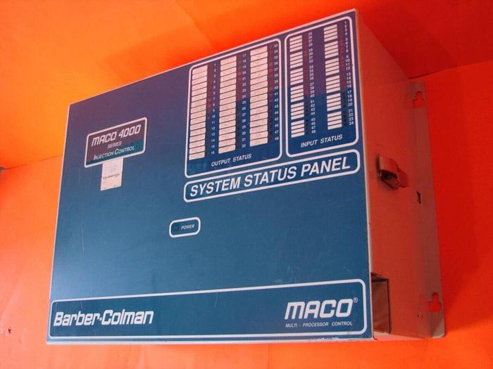 Used BARBER COLMAN System Control Cabinet 40BB-411BC-CCA-A-00 #10123