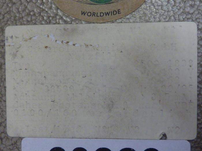 Used CONTROL TECHNIQUES Control Module 8502 1838 #60829