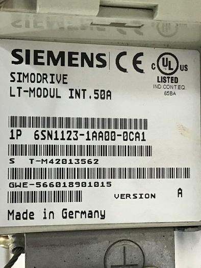 Used SIEMENS SIMODRIVE Drive 6SN1118-1NK01-0AA0 #113810