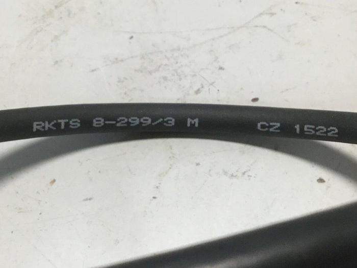 Used LUMBERG Sensor / Actuator Cable RKTS 8-299/3 M #110597