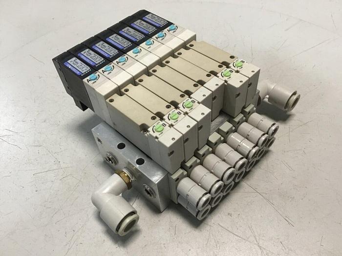 Used KOGANEI Solenoid w/ Valves F10M7AJ #120908