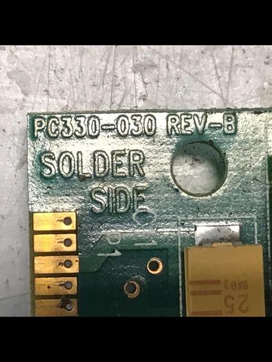 Used VAN DORN Analog Circuit Board 330025 PC330-025 Used